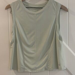 Apana Lightweight Sleeveless Tank in Sage Green